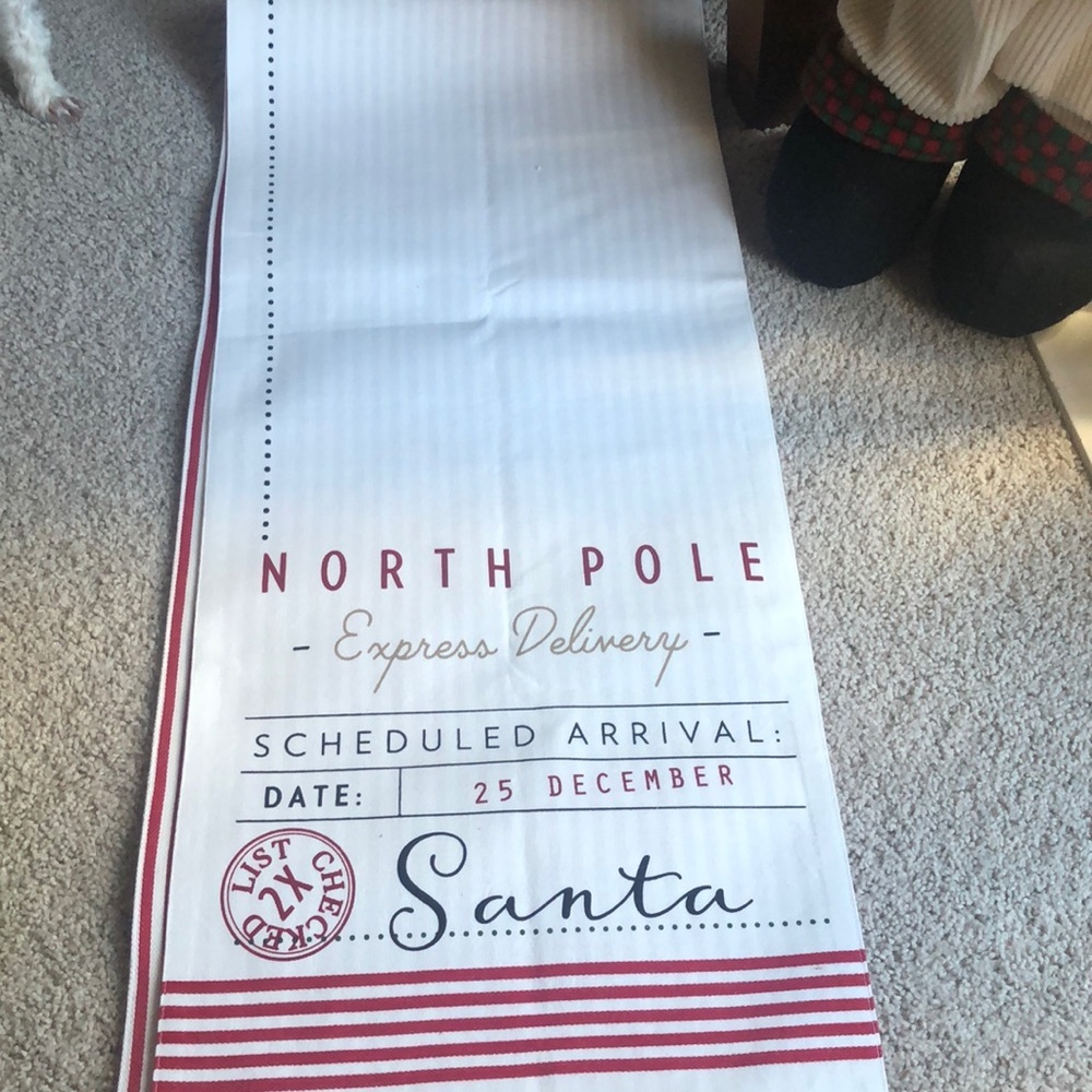 72 INCH CHRISTMAS TABLE RUNNER